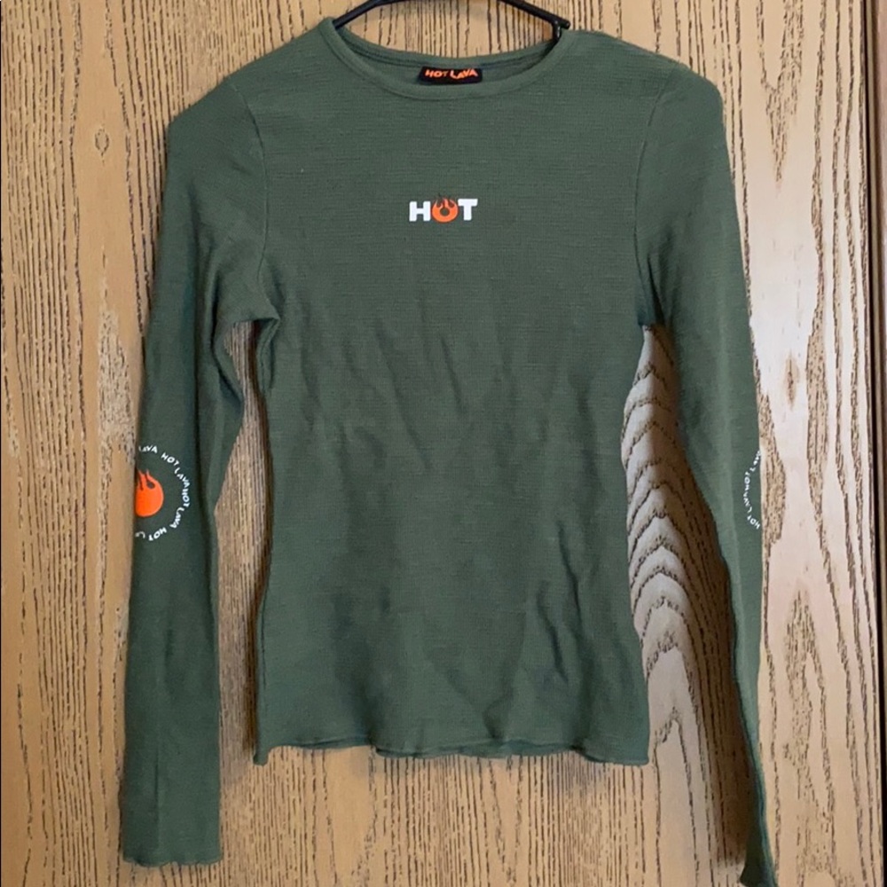Green Hot Lava Thermal